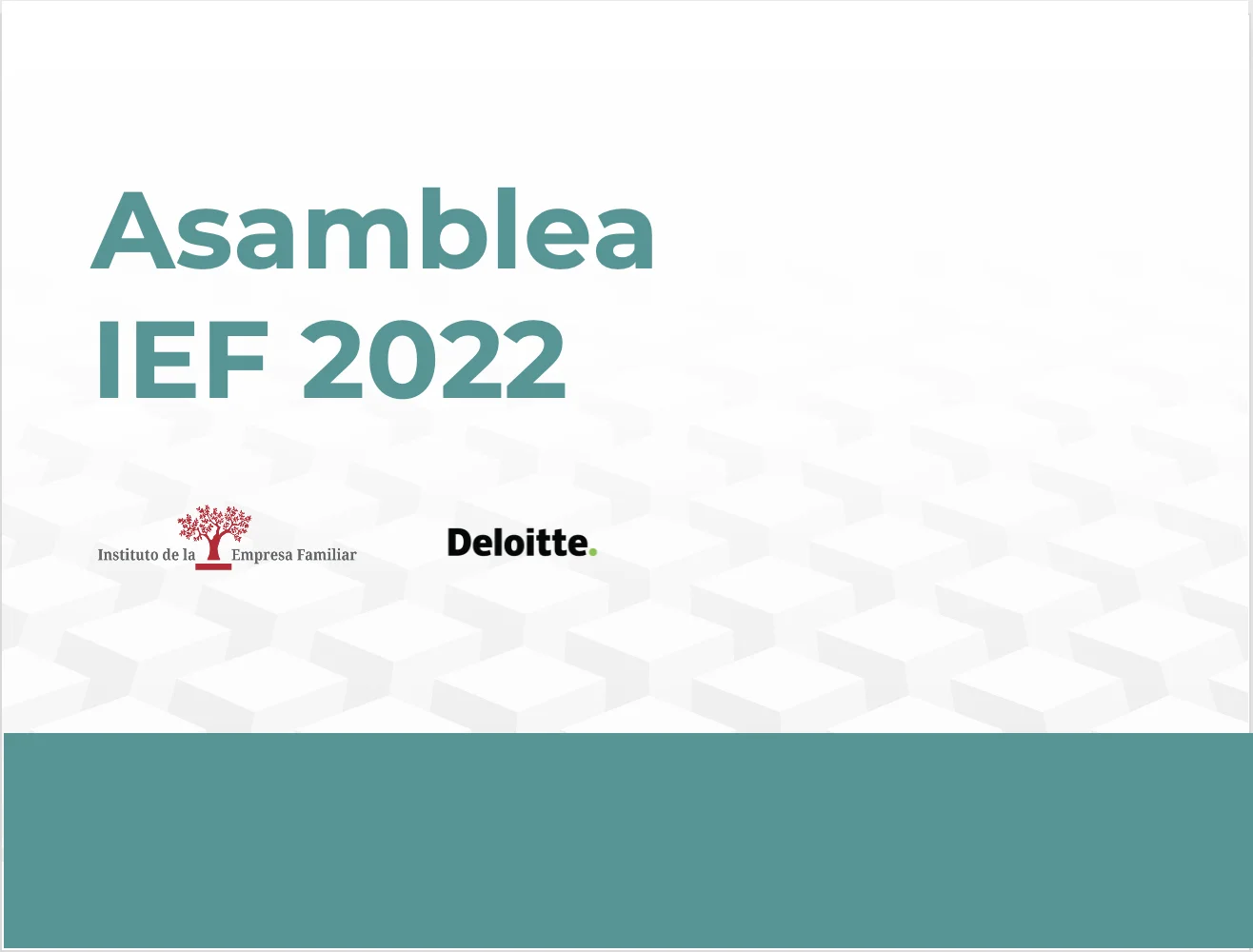 Asamblea de Socios IEF