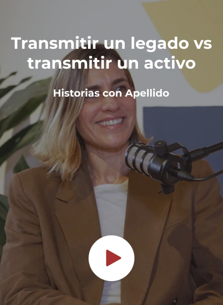 La diferenciación entre transmitir un legado o transmitir un activo