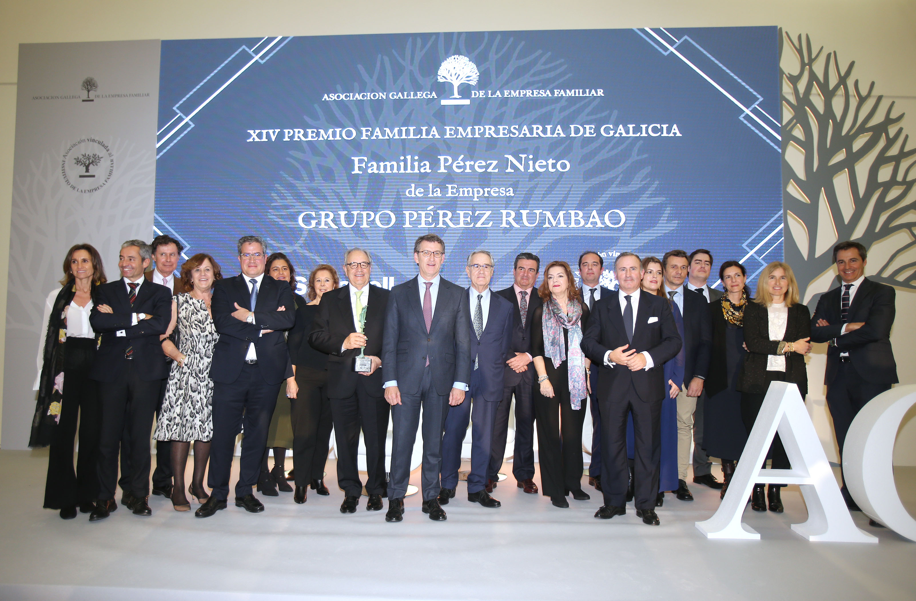 La AGEF entrega su XIV Premio Familia Empresaria de Galicia a la familia Pérez Nieto