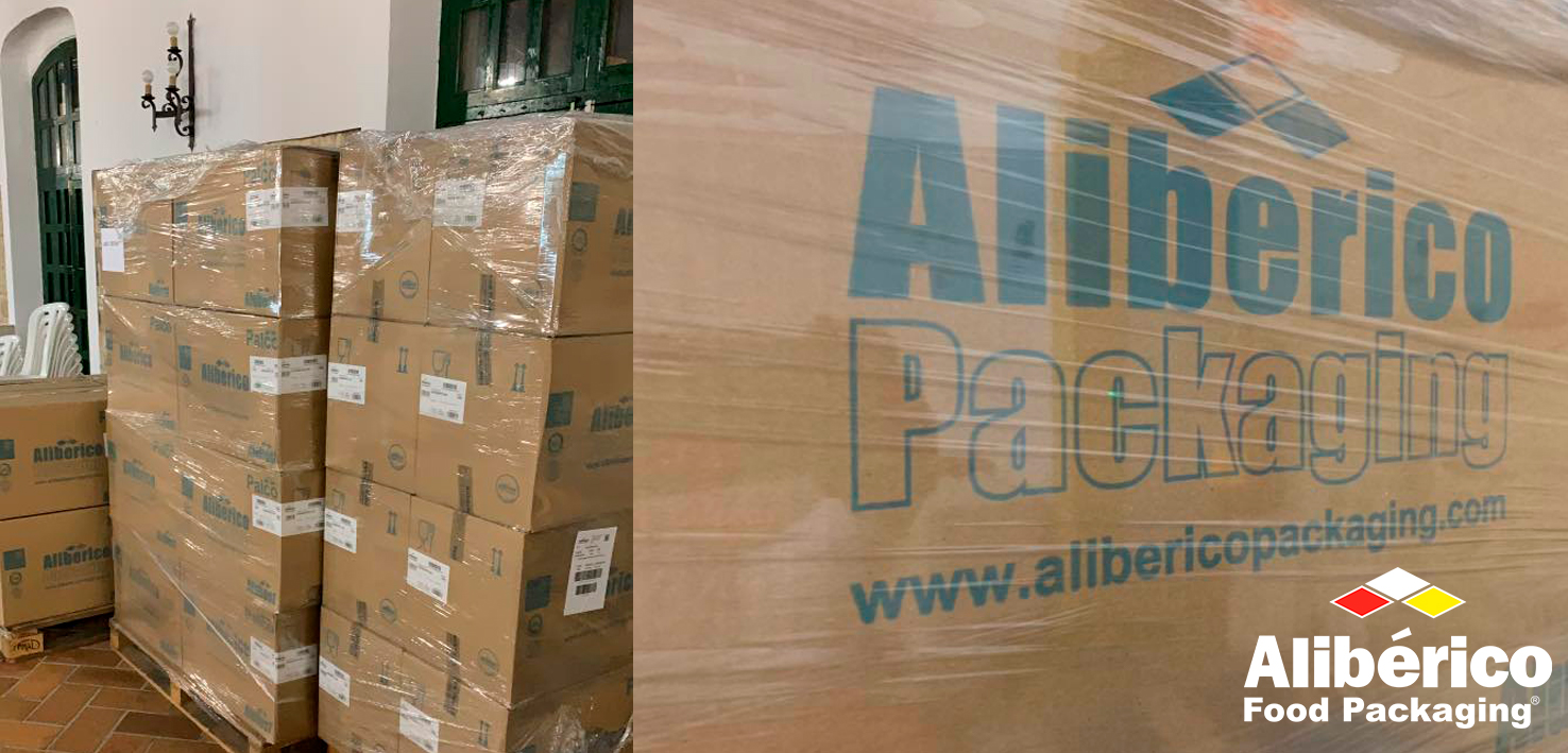 Alibérico Food Packaging hace una importante donación a Cáritas