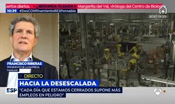 El presidente del IEF en A3: las empresas son las que van a sacar el país adelante