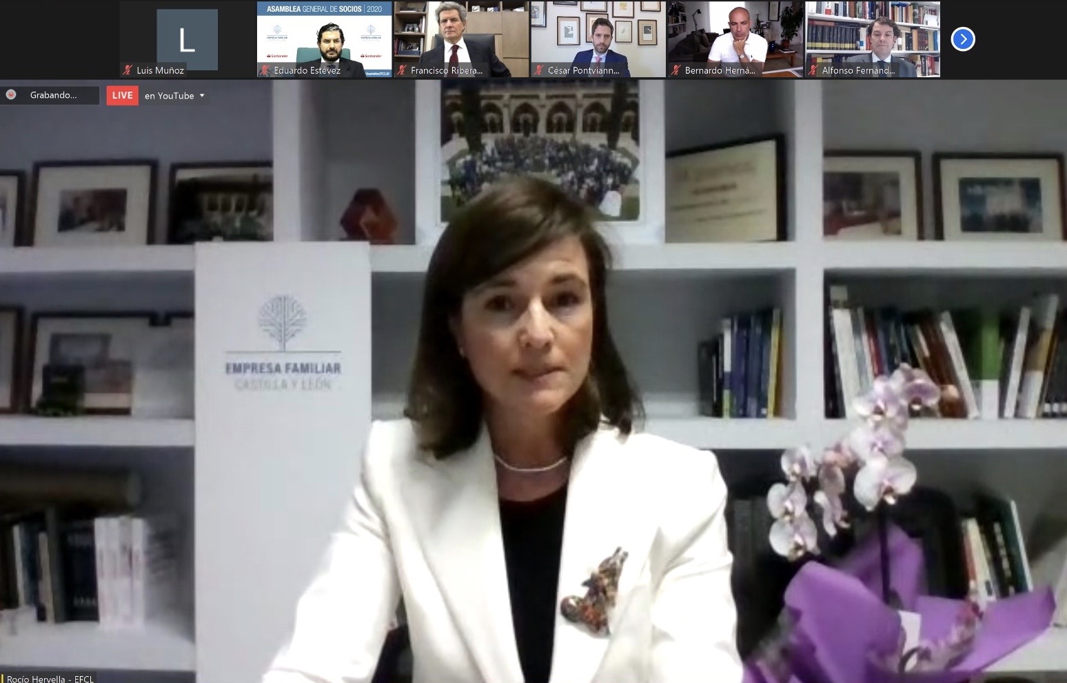Rocío Hervella, nueva presidenta de EFCL