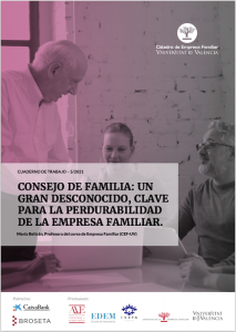 Cuaderno de Trabajo sobre el Consejo de Familia como herramienta clave para la perdurabilidad de la Empresa Familiar