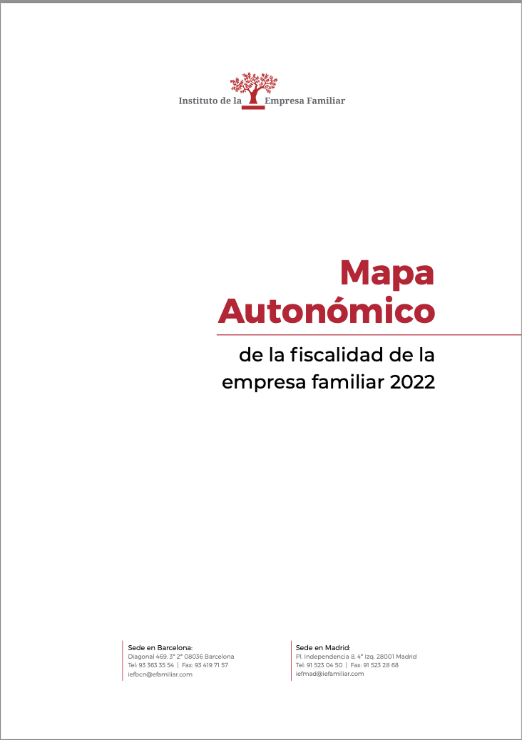 Mapa autonómico de la fiscalidad de la empresa familiar 2022