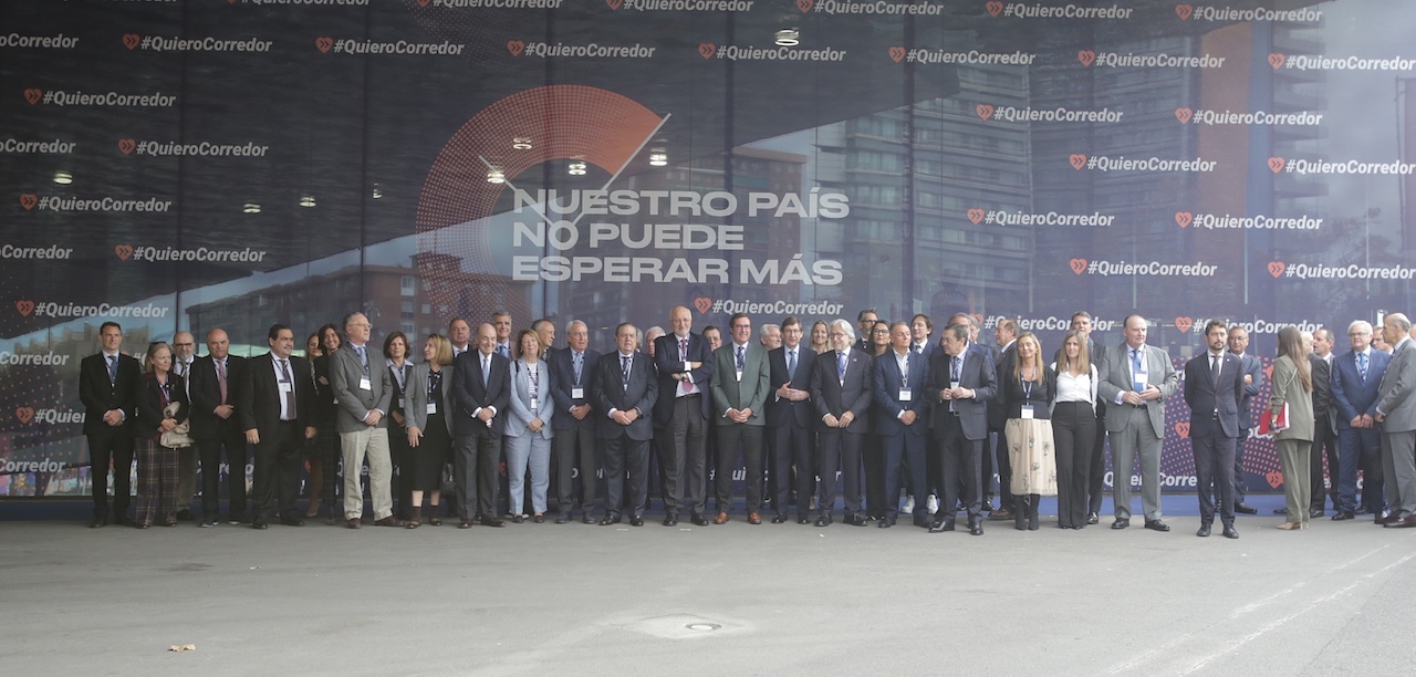Más de 1600 empresarios se reúnen en Barcelona contra los retrasos del Corredor Mediterráneo